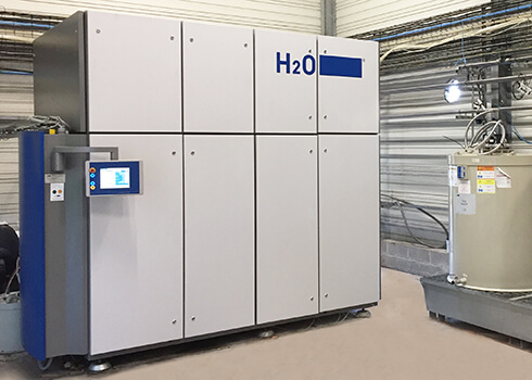 Becoming liberated from the constraints of wastewater: SIKA invests in Clearcat vacuum distillation system